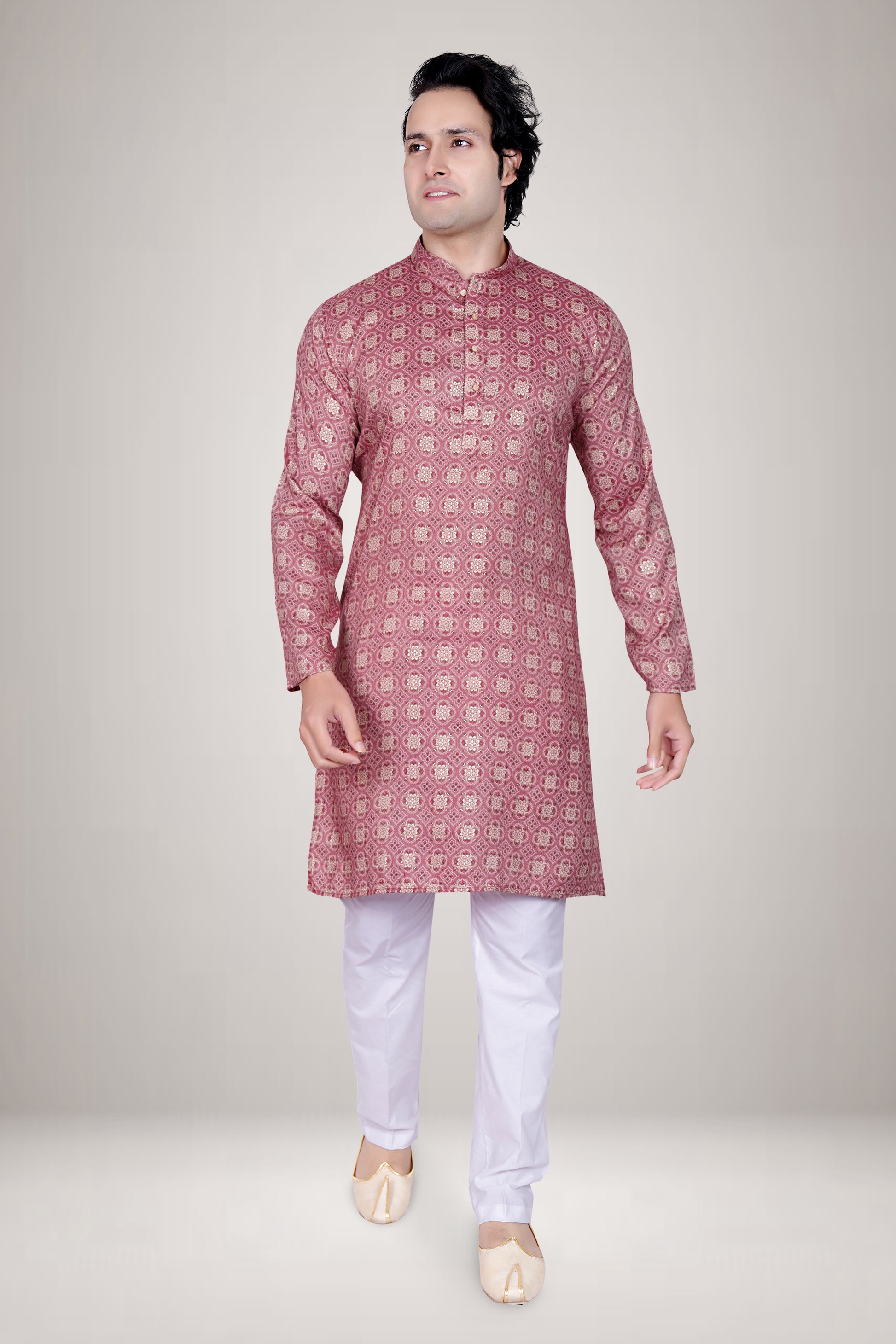 "Patola Printed Kurta for Men - Printed, Casual & Festive Wear"