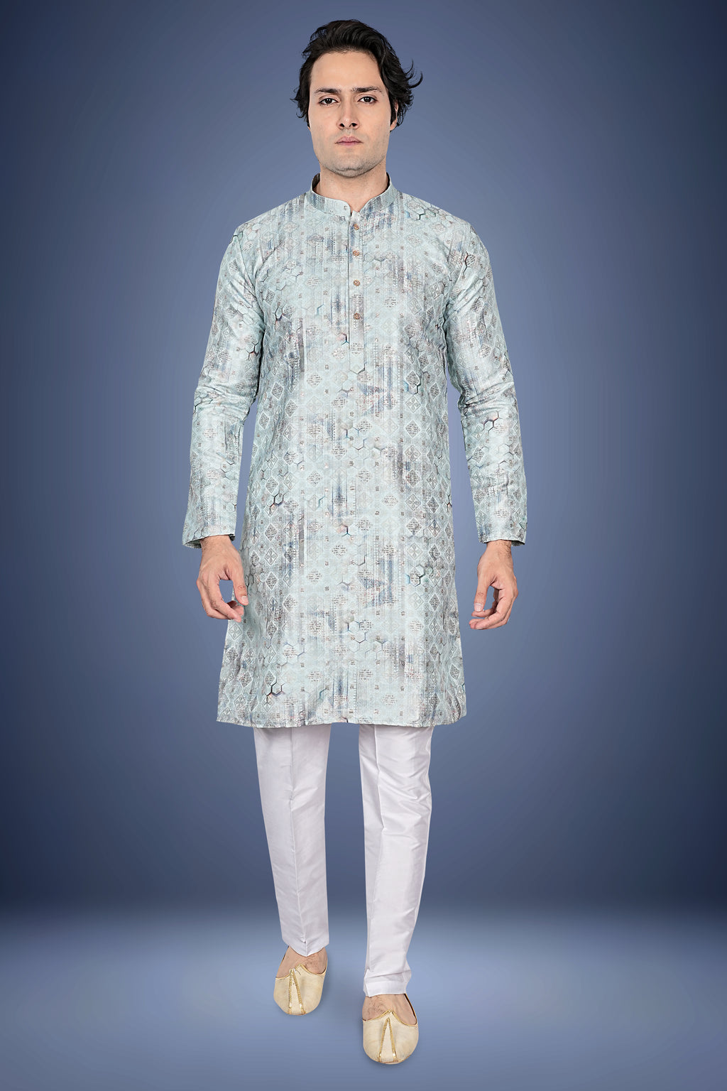 "Festive Fusion Kurta - Perfect for Diwali, Engagement & Weddings"