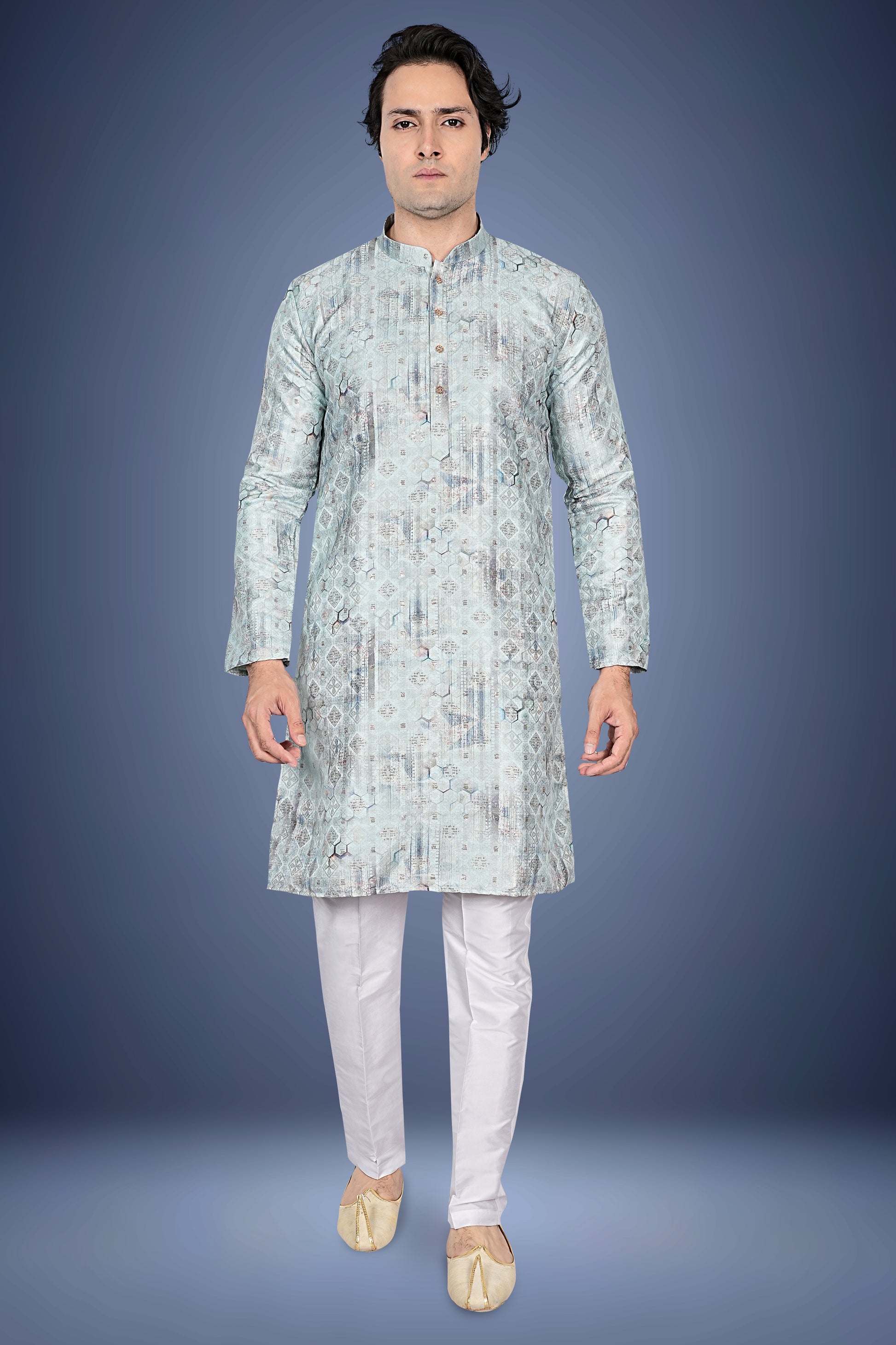 "Festive Fusion Kurta - Perfect for Diwali, Engagement & Weddings"