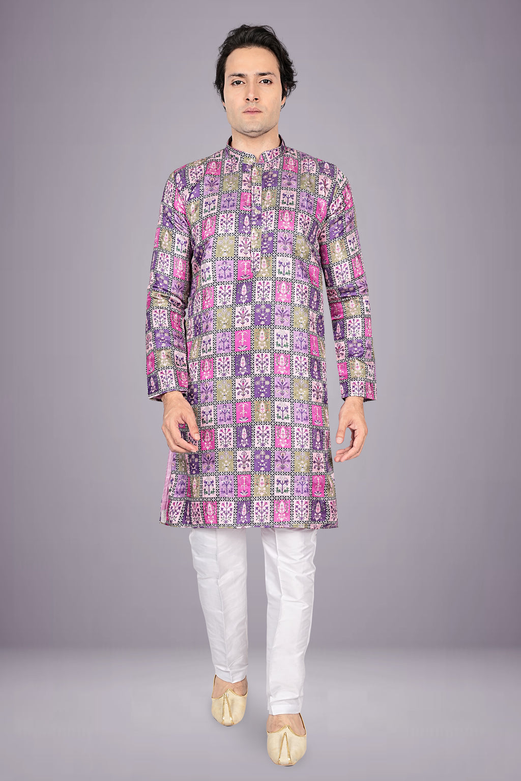 "Graceful Men's Kurta - Traditional Charm for Special Days"