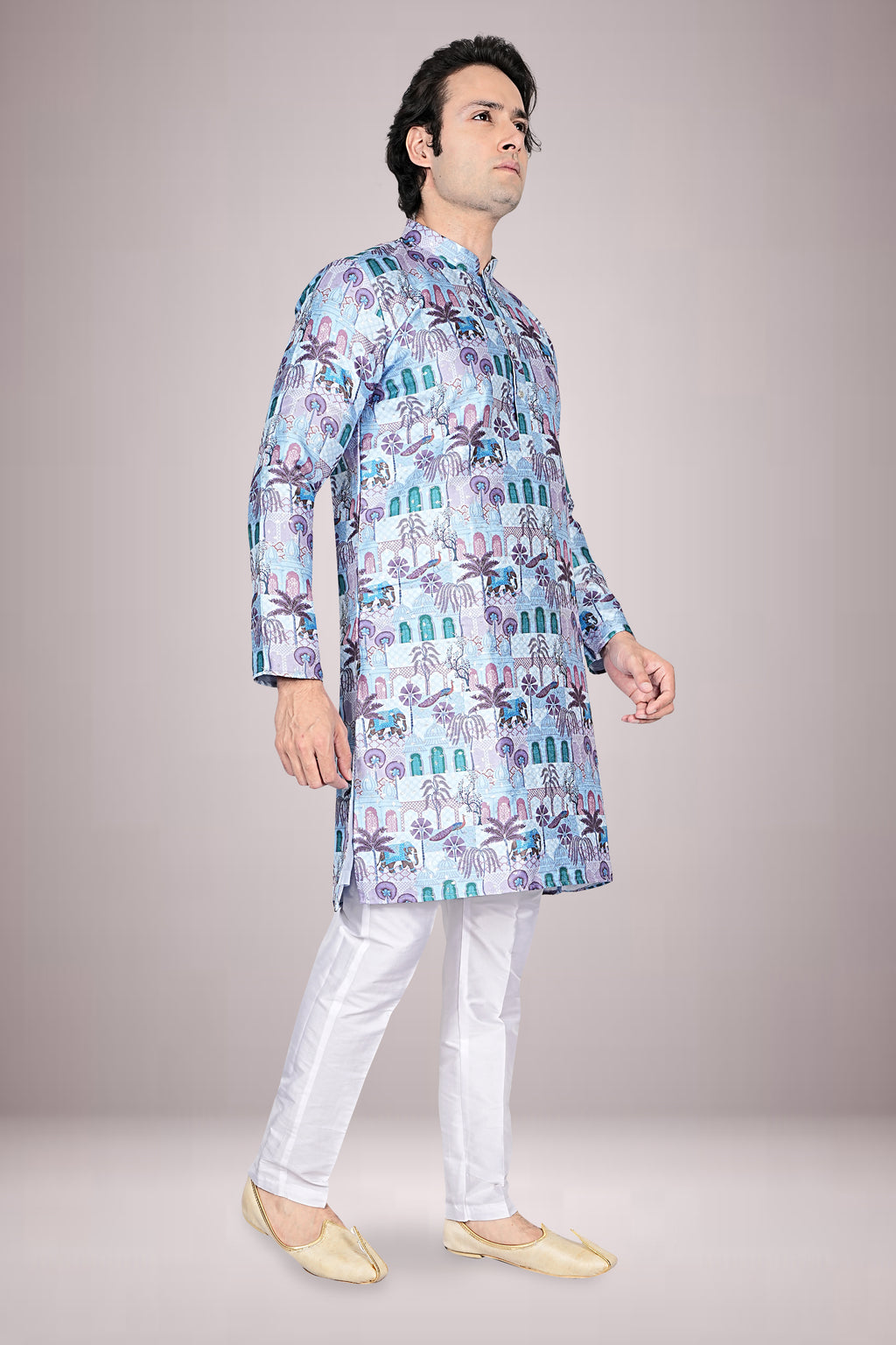 "Men's Multifestive Kurta - Perfect for Wedding & Celebrations"