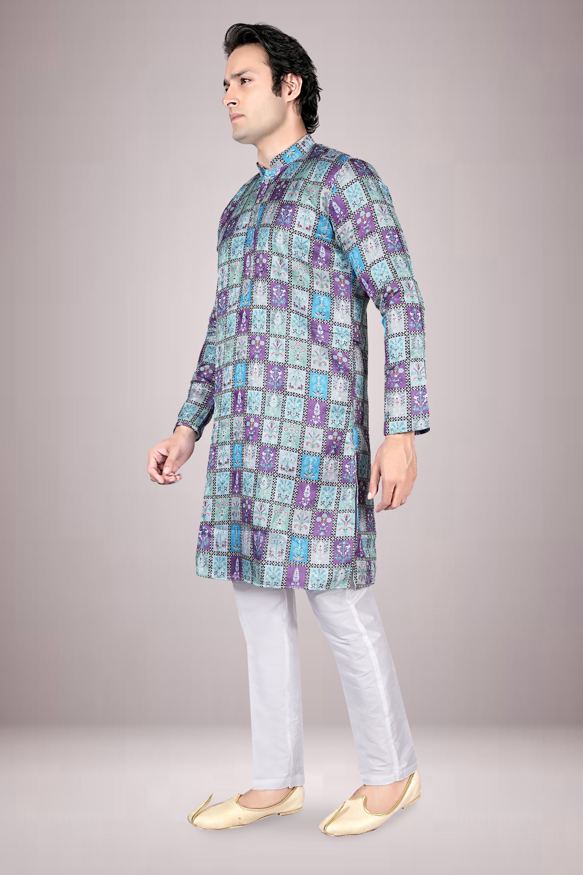 "Classic Men's Kurta - Ideal for Diwali, Eid & Wedding Functions"