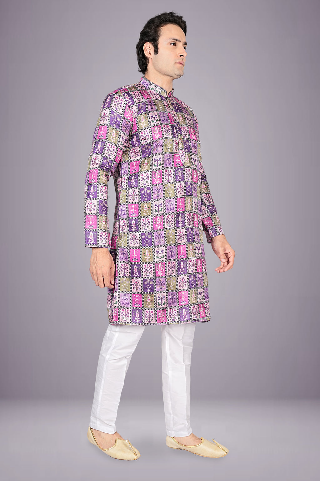 "Graceful Men's Kurta - Traditional Charm for Special Days"